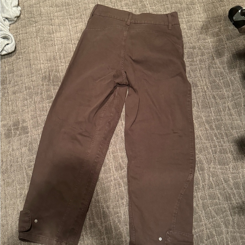 Zara Women's Dark Brown Flare Jeans - Picture 3 of 5